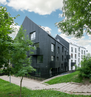 Woningbouw in Vilnius/Litouwen