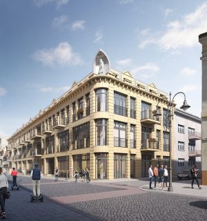 Woningbouw in Vilnius/Litouwen